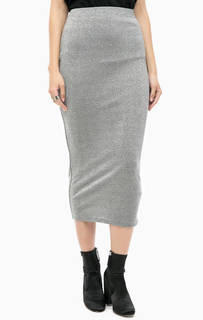 Трикотажная юбка с металлизированной нитью Glamorous