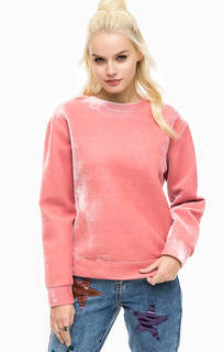 Трикотажный свитшот цвета фуксии Glamorous