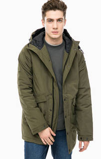 Утепленная парка цвета хаки Penfield