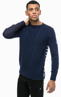 Шерстяной свитер с застежкой на вороте G Star RAW