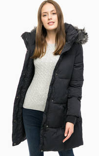 Длинная зимняя куртка с меховой отделкой Superdry