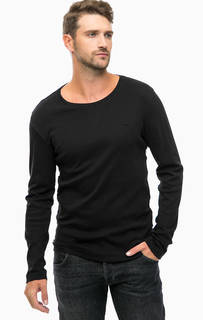 Черная однотонная футболка Mustang