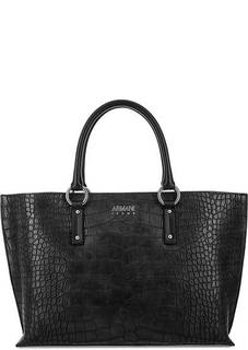 Черная сумка с одним отделом Armani Jeans