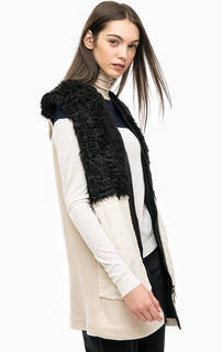 Длинный жилет на молнии Armani Jeans