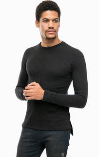 Черный однотонный джемпер из хлопка Religion