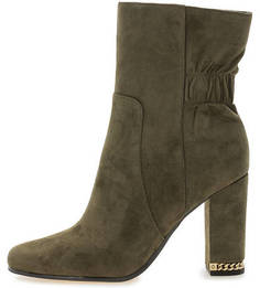 Замшевые полусапоги на молнии Michael Michael Kors