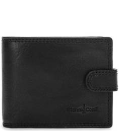 Кожаное портмоне с одним отделом для купюр Gianni Conti