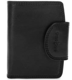 Кожаное портмоне на кнопке Gianni Conti