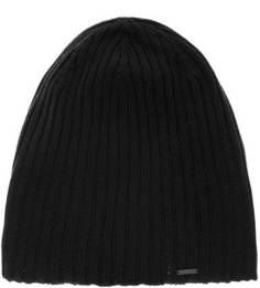 Черная вязаная шапка Canoe