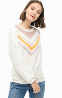 Свитшот молочного цвета с принтом Mavi