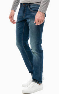 Синие джинсы с низкой посадкой Mustang