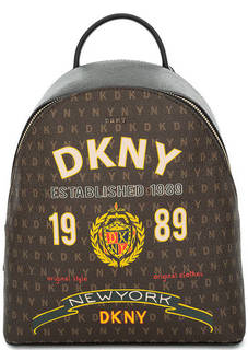 Коричневый рюкзак в городском стиле Dkny