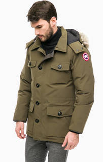 Зимняя парка Banff Parka с меховой отделкой Canada Goose
