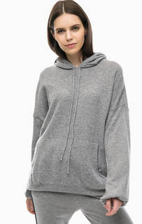 Шерстяной джемпер с капюшоном и карманом-кенгуру Pinko