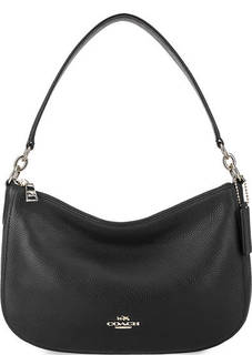 Кожаная сумка с длинной ручкой Coach