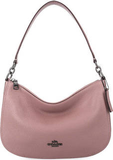 Кожаная сумка с длинной ручкой Coach