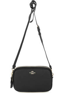 Маленькая кожаная сумка через плечо Coach