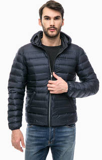 Синий двусторонний пуховик Gas