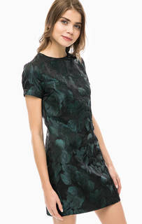 Короткое платье с цветочным принтом Gaudi