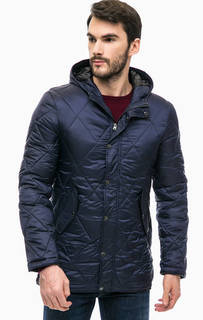 Стеганая куртка синего цвета Gaudi