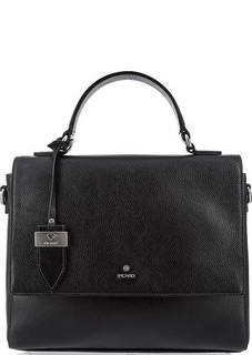 Черная сумка с откидным клапаном Picard