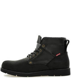 Черные демисезонные ботинки на шнуровке Levis®