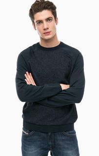 Синий хлопковый джемпер Mavi