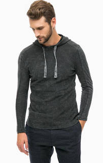 Футболка из плотного трикотажа с капюшоном Mavi