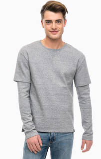 Серый хлопковый свитшот Scotch&Soda