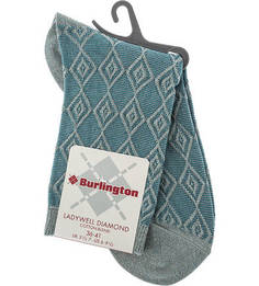 Бирюзовые носки из вискозы Burlington