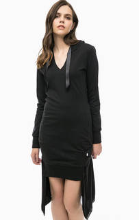 Платье-толстовка с капюшоном MET