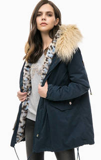 Синяя парка со съемной подкладкой MET