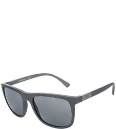 Солнцезащитные очки в серой оправе Emporio Armani