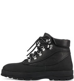 Черные ботинки на шнуровке Vagabond