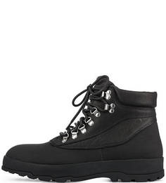 Черные ботинки на шнуровке Vagabond