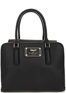 Черная сумка с короткими ручками Blugirl
