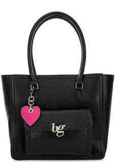Черная сумка с длинными ручками Blugirl