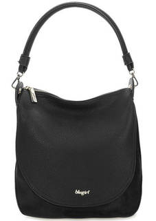 Черная сумка с длинной ручкой Blugirl