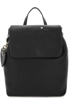 Черный рюкзак с откидным клапаном Blugirl