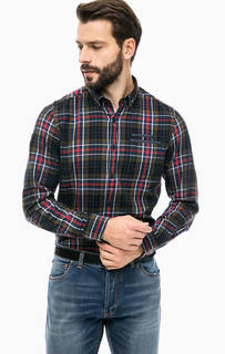 Рубашка из хлопка в клетку S.Oliver