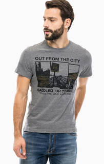 Футболка из хлопка с принтом S.Oliver