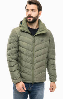 Короткий демисезонный пуховик Jack Wolfskin
