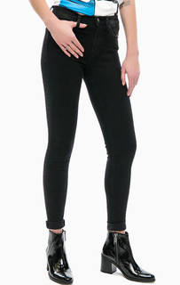 Джинсы скинни с легкими потертостями Replay