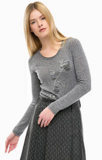 Шерстяной джемпер с декоративной отделкой Pennyblack