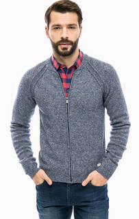 Шерстяной кардиган на молнии Trussardi Jeans