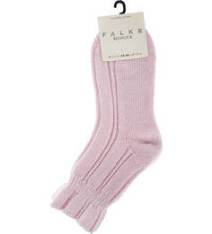 Розовые носки из ангоры Falke