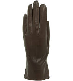 Коричневые кожаные перчатки Bartoc