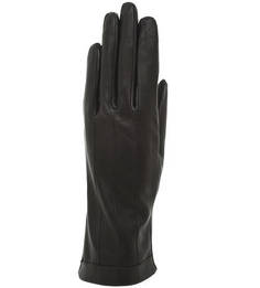 Черные кожаные перчатки Bartoc