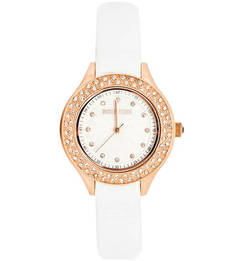 Водостойкие часы с отделкой кристаллами Karen Millen