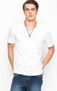 Комплект из двух белых футболок Mustang